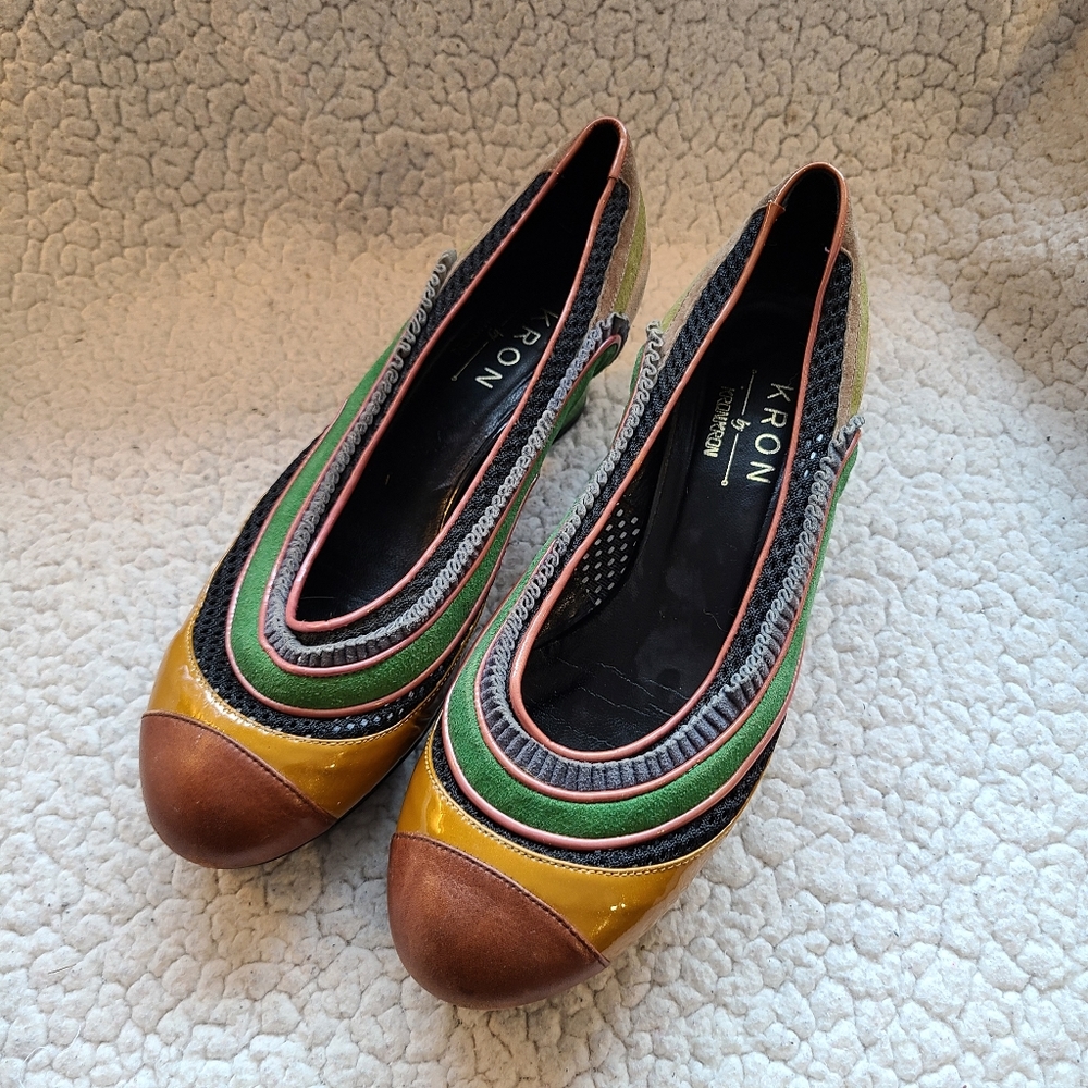 Kron by KronKron wearable art platform heels